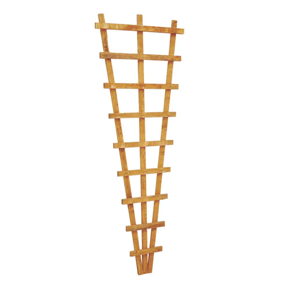 Forest Softwood Fan Trellis X 4 Pack 4 Forest Softwood Fan Trellis X 4 Pack - Image 2