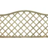 Forest Hamburg Lattice Curved Top Garden Screens 6 X 3&apos; 4 Pack -Cheap Garden Spreader Store 1066K P