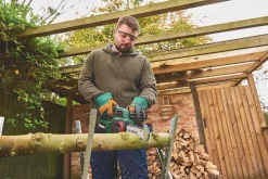 Bosch 06008B8070 18V 1 X 2.5Ah Li-Ion Power For All Cordless 20cm Chainsaw -Cheap Garden Spreader Store 110FG A5