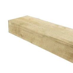 Forest Landscaping Sleepers Natural Timber 2.4m 2 Pack -Cheap Garden Spreader Store 122JG A2