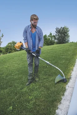 Stiga GT 330 A 25.4cc Split Curved Shaft 2-Stroke Petrol Grass Trimmer -Cheap Garden Spreader Store 237RV A2