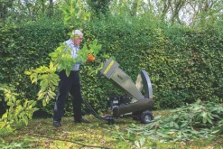 The Handy THPDS65 208cc Petrol Drum Chipper Shredder -Cheap Garden Spreader Store 248KT A6