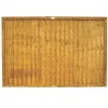 Forest Closeboard Fence Panels Golden Brown 6 X 4' Pack Of 5 2 Forest Closeboard Fence Panels Golden Brown 6 X 4' Pack Of 5 -Cheap Garden Spreader Store 2952X P