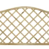 Forest Hamburg Lattice Curved Top Garden Screens 6 X 3&apos; 10 Pack -Cheap Garden Spreader Store 31972 P
