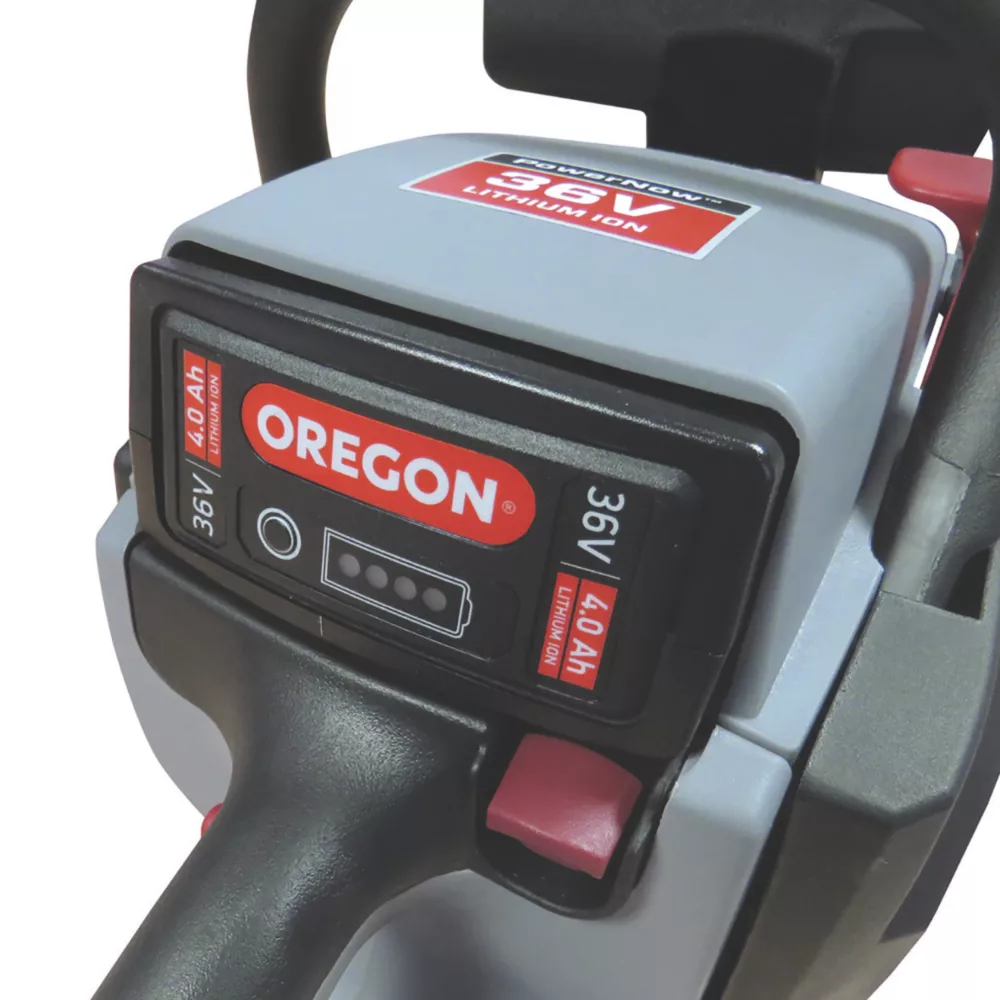 Oregon CS300-A6 36V 1 X 4.0Ah Li-Ion Brushless Cordless 40cm Self-Sharpening Chainsaw 6 Oregon CS300-A6 36V 1 X 4.0Ah Li-Ion Brushless Cordless 40cm Self-Sharpening Chainsaw - Image 4