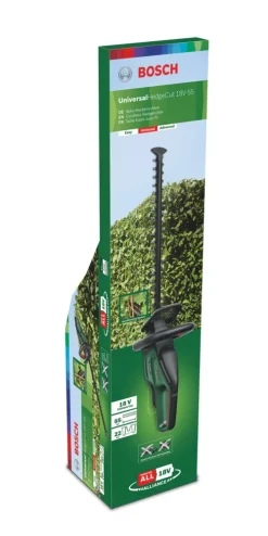 Bosch UniversalHedgeCut 18V-55 55cm 18V 1 X 2.5Ah Li-Ion Power For All Brushless Cordless Hedge Trimmer 11 Bosch UniversalHedgeCut 18V-55 55cm 18V 1 X 2.5Ah Li-Ion Power For All Brushless Cordless Hedge Trimmer -Cheap Garden Spreader Store 360PF A4