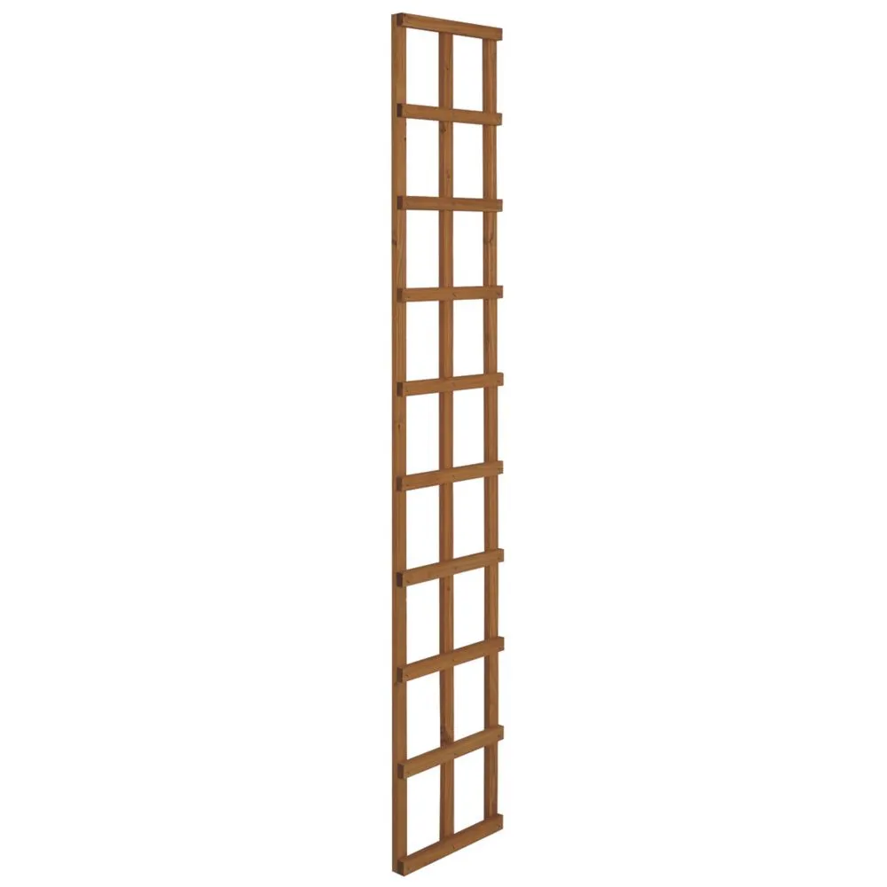 Forest Softwood Rectangular Trellis 1 X 6' 3 Pack 4 Forest Softwood Rectangular Trellis 1 X 6' 3 Pack - Image 2