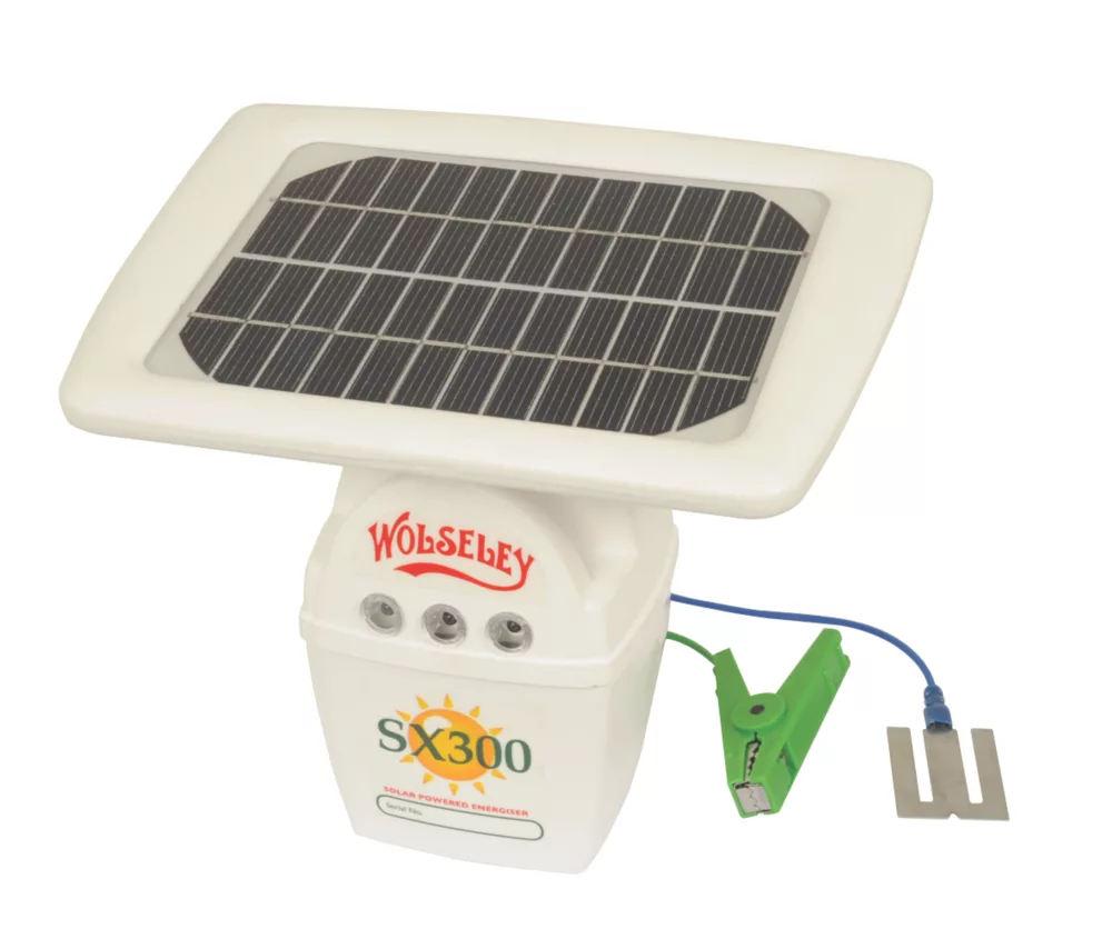 Stockshop SX300 Solar-Powered Electric Fence Energiser Battery-Powered 5 Stockshop SX300 Solar-Powered Electric Fence Energiser Battery-Powered - Image 3