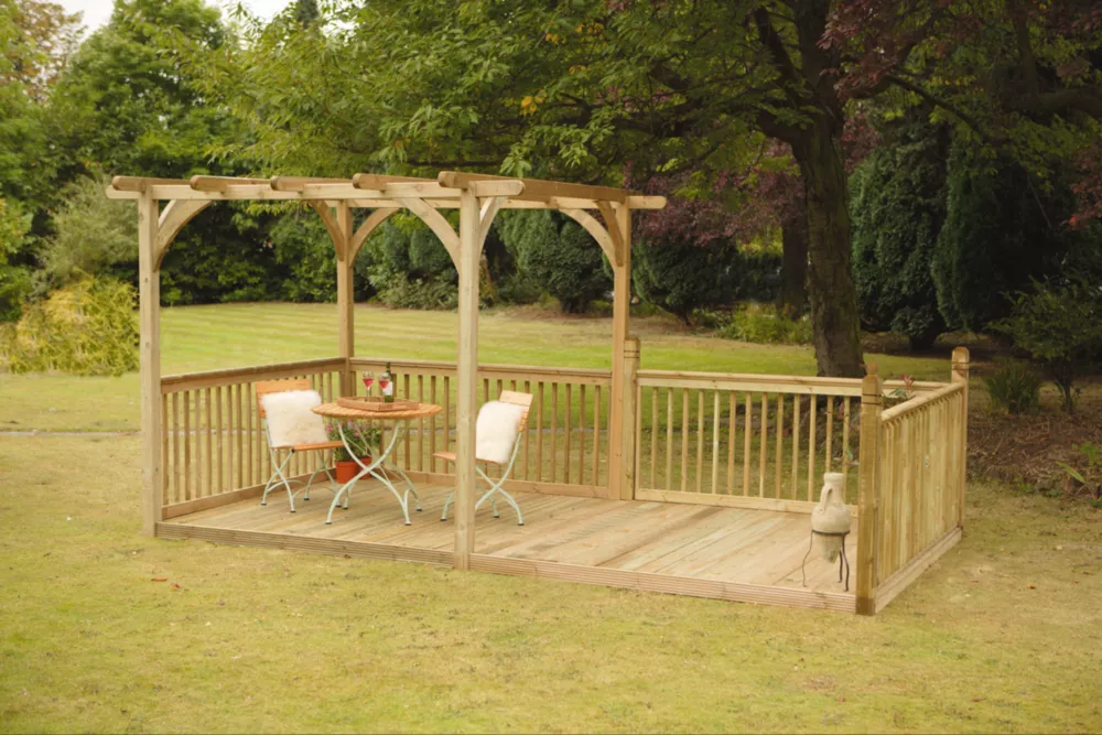 Forest Ultima 11.5m² Pergola & Patio Deck Kit 4.8 X 2.4m 4 Forest Ultima 11.5m² Pergola & Patio Deck Kit 4.8 X 2.4m - Image 2