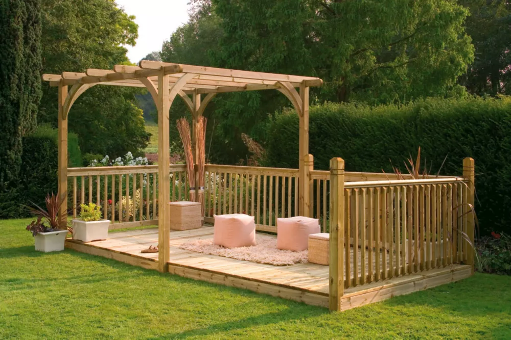 Forest Ultima 11.5m² Pergola & Patio Deck Kit 4.8 X 2.4m 3 Forest Ultima 11.5m² Pergola & Patio Deck Kit 4.8 X 2.4m