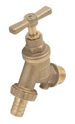 Essentials Outside Tap With Hose Union 15mm X 1/2"