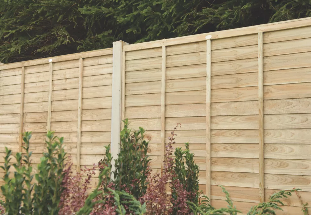 Forest Super Lap Fence Panels Natural Timber 6 X 6' Pack Of 5 3 Forest Super Lap Fence Panels Natural Timber 6 X 6' Pack Of 5