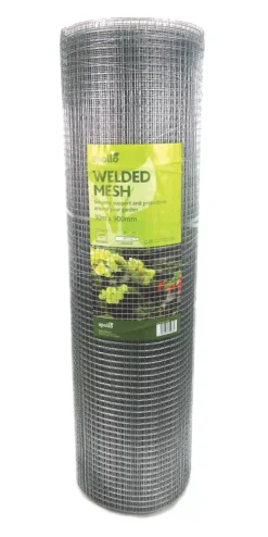 Apollo® Apollo 13 X 13mm Galvanised Welded Mesh 0.9 X 30m