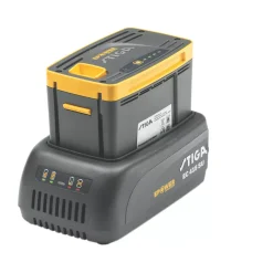 Stiga Combi 340e Kit 48V 1 X 4Ah Li-Ion E-Power Brushless Cordless 38cm Hand-Propelled Rotary Lawn Mower -Cheap Garden Spreader Store 487RV A2