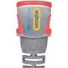 Hozelock 12.5 & 15mm Single-End Female Metal Aquastop Hose End Connector