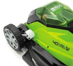 Greenworks 40V 1 X 2.0Ah Li-Ion Cordless 35cm Lawn Mower -Cheap Garden Spreader Store 526HT A3