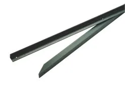 Apollo® Apollo Angled Metal Fencing Posts 25 X 25mm X 1.2m 2 Pack