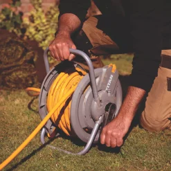 Titan Hose Reel 25m -Cheap Garden Spreader Store 586KR A4