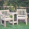 Forest Harvington Garden Love Seat Mixed Softwood 1.67 X 0.72 X 0.9m -Cheap Garden Spreader Store 5943X P