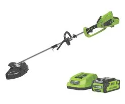 Greenworks GWGD40BCK2 GWGD40BCK2 40V 1 X 2.0Ah Li-Ion Brushless Cordless Line Trimmer