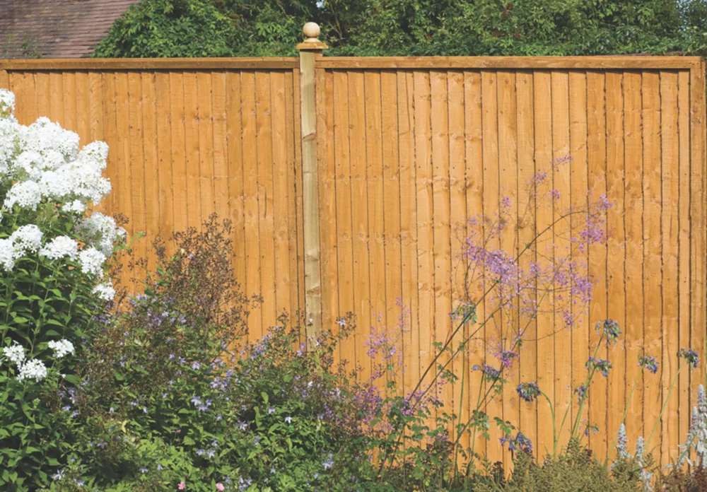 Forest Closeboard Fence Panels Golden Brown 6 X 3' Pack Of 8 5 Forest Closeboard Fence Panels Golden Brown 6 X 3' Pack Of 8 - Image 3