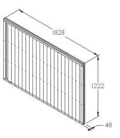 Forest Closeboard Fence Panels Golden Brown 6 X 4' Pack Of 8 9 Forest Closeboard Fence Panels Golden Brown 6 X 4' Pack Of 8 -Cheap Garden Spreader Store 7192X A3