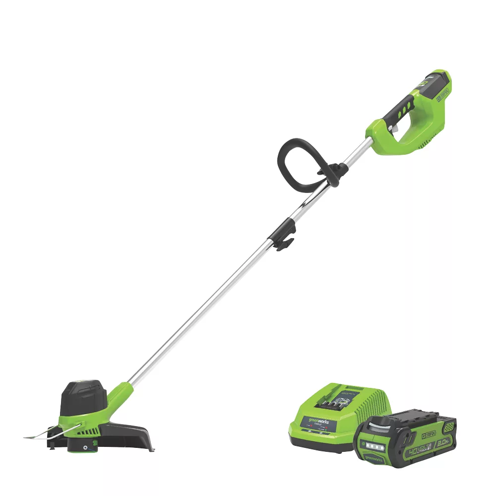 Greenworks GWG40LTK2 GWG40LTK2 40V 1 X 2.0Ah Li-Ion Cordless Line Trimmer 3 Greenworks GWG40LTK2 GWG40LTK2 40V 1 X 2.0Ah Li-Ion Cordless Line Trimmer