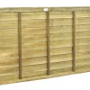Forest Super Lap Fence Panels Natural Timber 6 X 4&apos; Pack Of 9 -Cheap Garden Spreader Store 7697K P