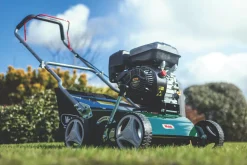 Webb WEPS400 212cc 40cm Petrol Lawn Scarifier & Raker -Cheap Garden Spreader Store 781PR A5