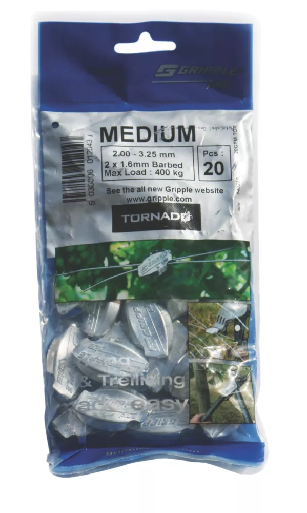 Tornado Gripple Plus Wire Fence Joiners 20 Pack 4 Tornado Gripple Plus Wire Fence Joiners 20 Pack - Image 2