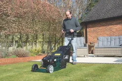 Webb RR17SP 43cm 140cc Self-Propelled Rotary Rear Roller Petrol Lawn Mower -Cheap Garden Spreader Store 825CF A7