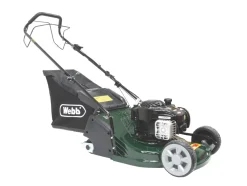 Webb RR17SP 43cm 140cc Self-Propelled Rotary Rear Roller Petrol Lawn Mower