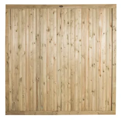 Forest Decibel Vertical Tongue & Groove Noise Reduction Fence Panels Natural Timber 6 X 6&apos; Pack Of 3