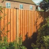 Rowlinson Vertical Board Feather Edge Fence Panels Honey Brown 1.8 X 1.2m Pack Of 3 -Cheap Garden Spreader Store 835PR P
