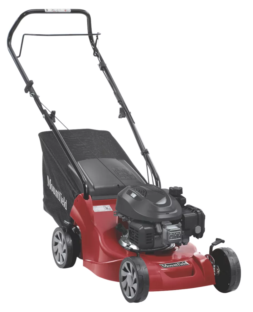 Mountfield HP164 39cm 123cc Hand-Propelled Rotary Petrol Lawn Mower 3 Mountfield HP164 39cm 123cc Hand-Propelled Rotary Petrol Lawn Mower