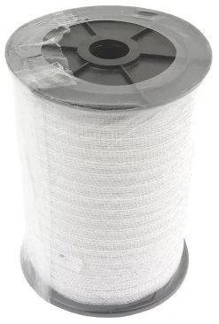 Stockshop Electric Fence Polytape White 40mm X 200m