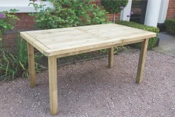Forest Rosedene Garden Table 1600 X 900 X 760mm