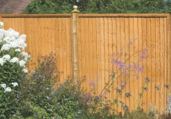 Forest Closeboard Fence Panels Golden Brown 6 X 3&apos; Pack Of 10 -Cheap Garden Spreader Store 9542X A2