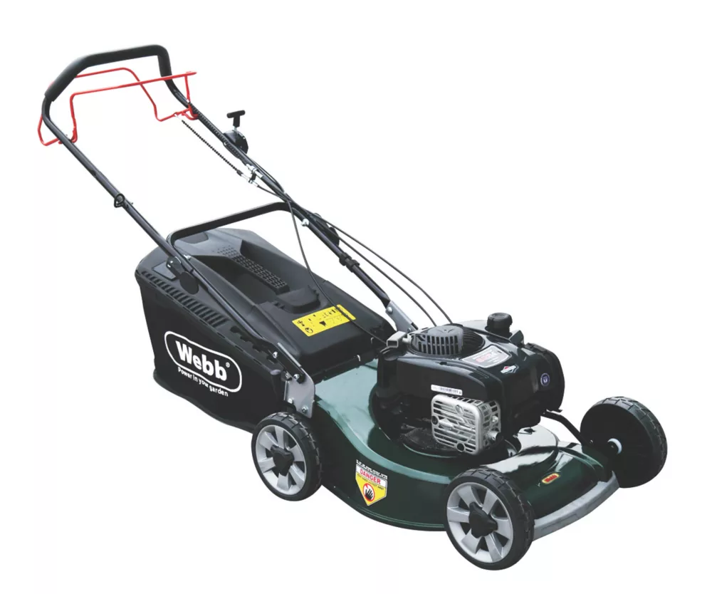 Webb WER19ALSP 48cm 150cc Self-Propelled Rotary Petrol Lawn Mower 4 Webb WER19ALSP 48cm 150cc Self-Propelled Rotary Petrol Lawn Mower - Image 2