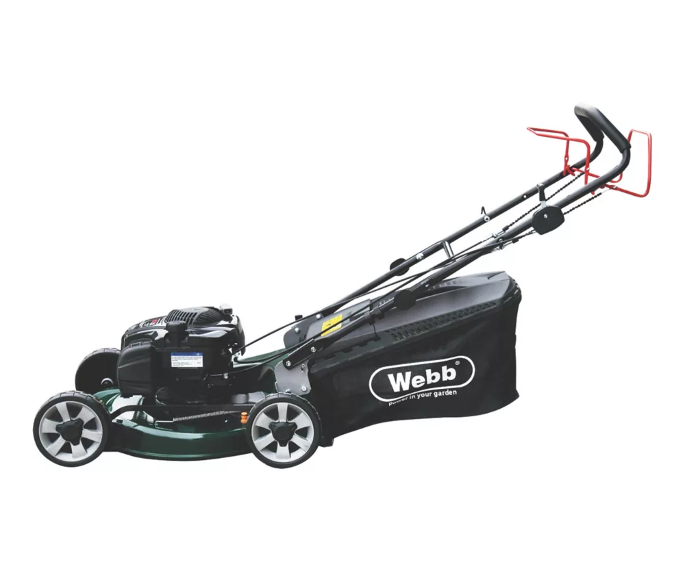 Webb WER19ALSP 48cm 150cc Self-Propelled Rotary Petrol Lawn Mower 6 Webb WER19ALSP 48cm 150cc Self-Propelled Rotary Petrol Lawn Mower - Image 4